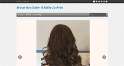 Desktop Screenshot of jepunayusalon.com