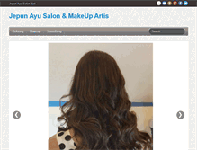Tablet Screenshot of jepunayusalon.com